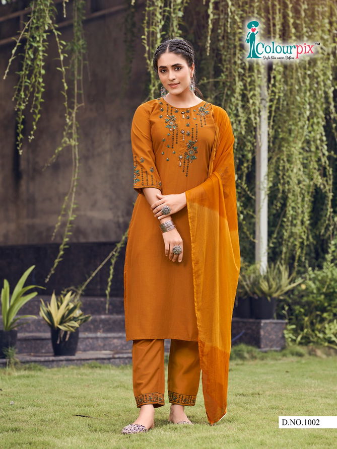 Colourpix Apsara Fancy Ethnic Wear Wholesale Designer Readymade Suit Catalog